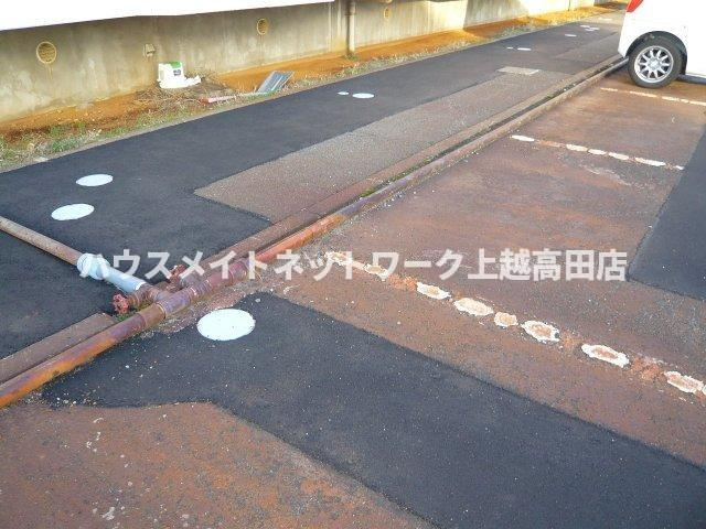 エイペックスⅠの駐車場|消雪設備完備