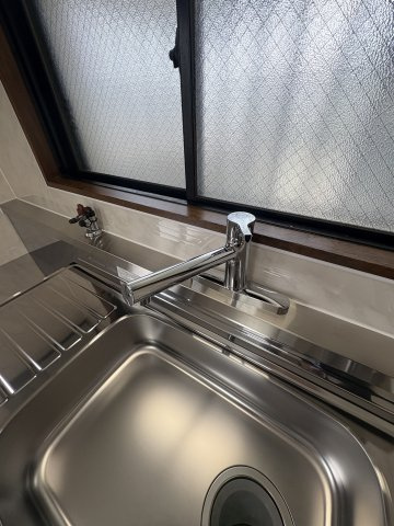 CHハイツのキッチン|2025年5月　キッチン水栓　新調