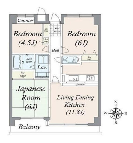 ジェームス湘南の外観
