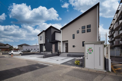 【外観】 | タクトホーム　太田市龍舞町6期6棟　1号棟 | ついに建物完成いたしました！
早くもラスト2棟となっております！お早めにご見学ください♪
