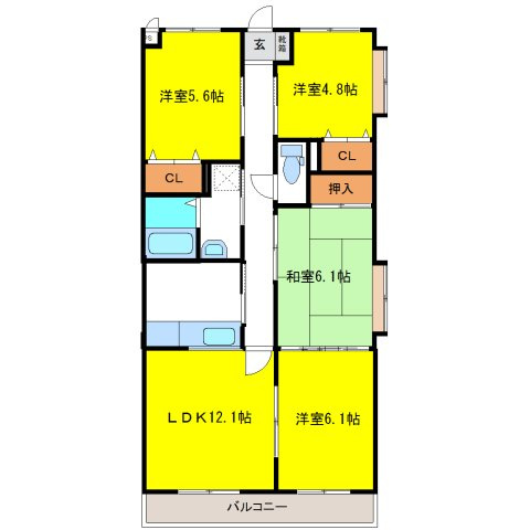 OTHマンションの間取り
