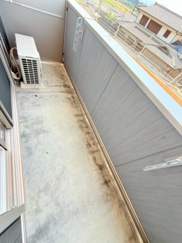 ロータスヒル　B棟のバルコニー