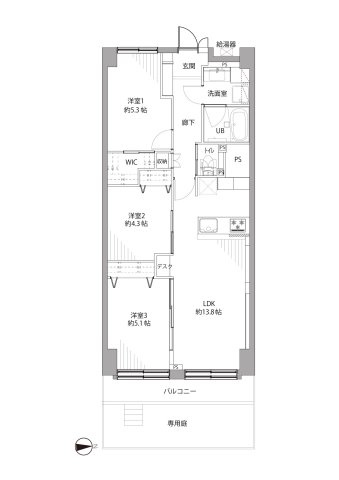 マンション東陽町　専用庭付　リ　フォーム済