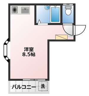 【間取り】 | コーポ佐藤