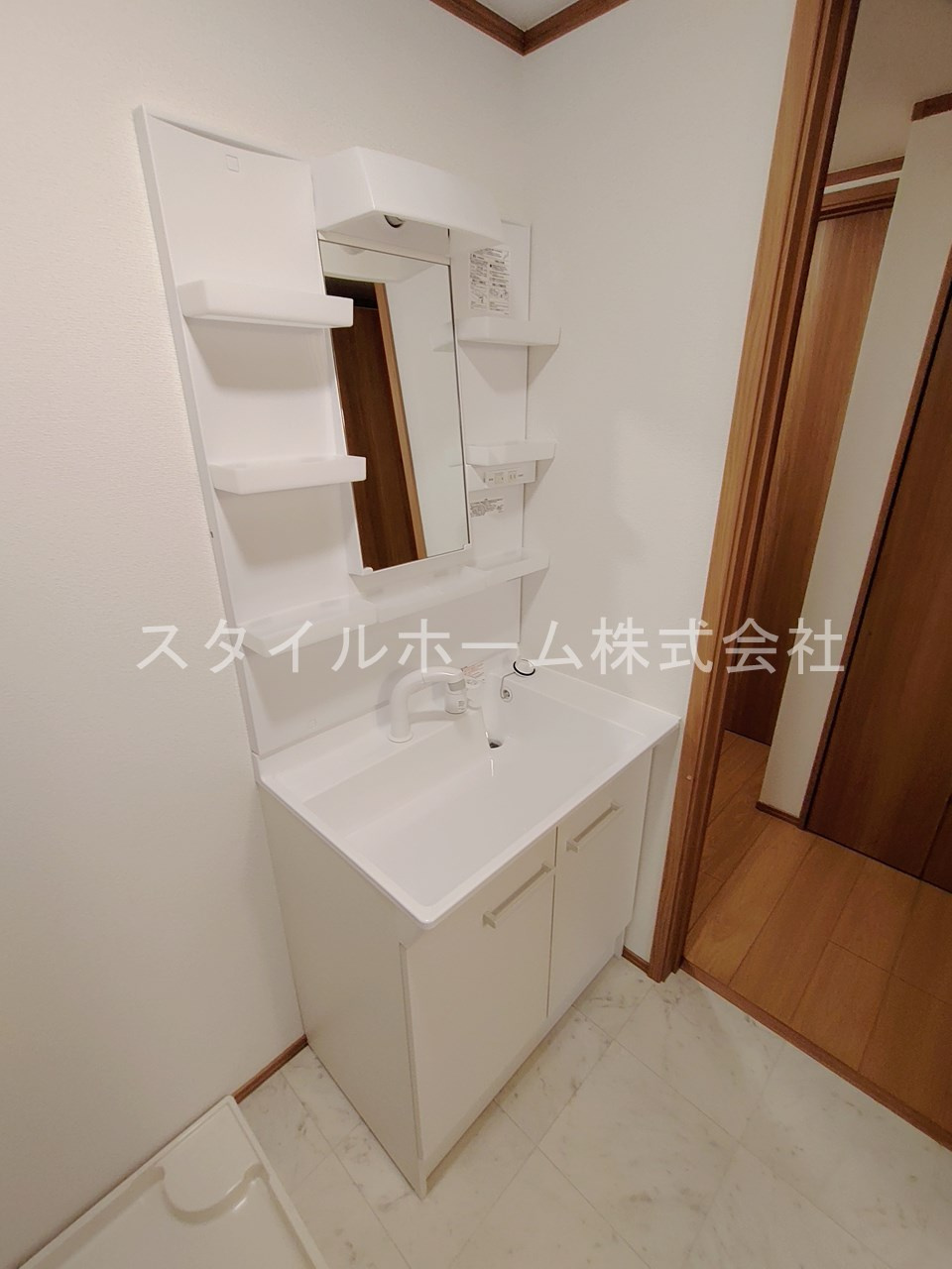 プランドール今宮の洗面所
