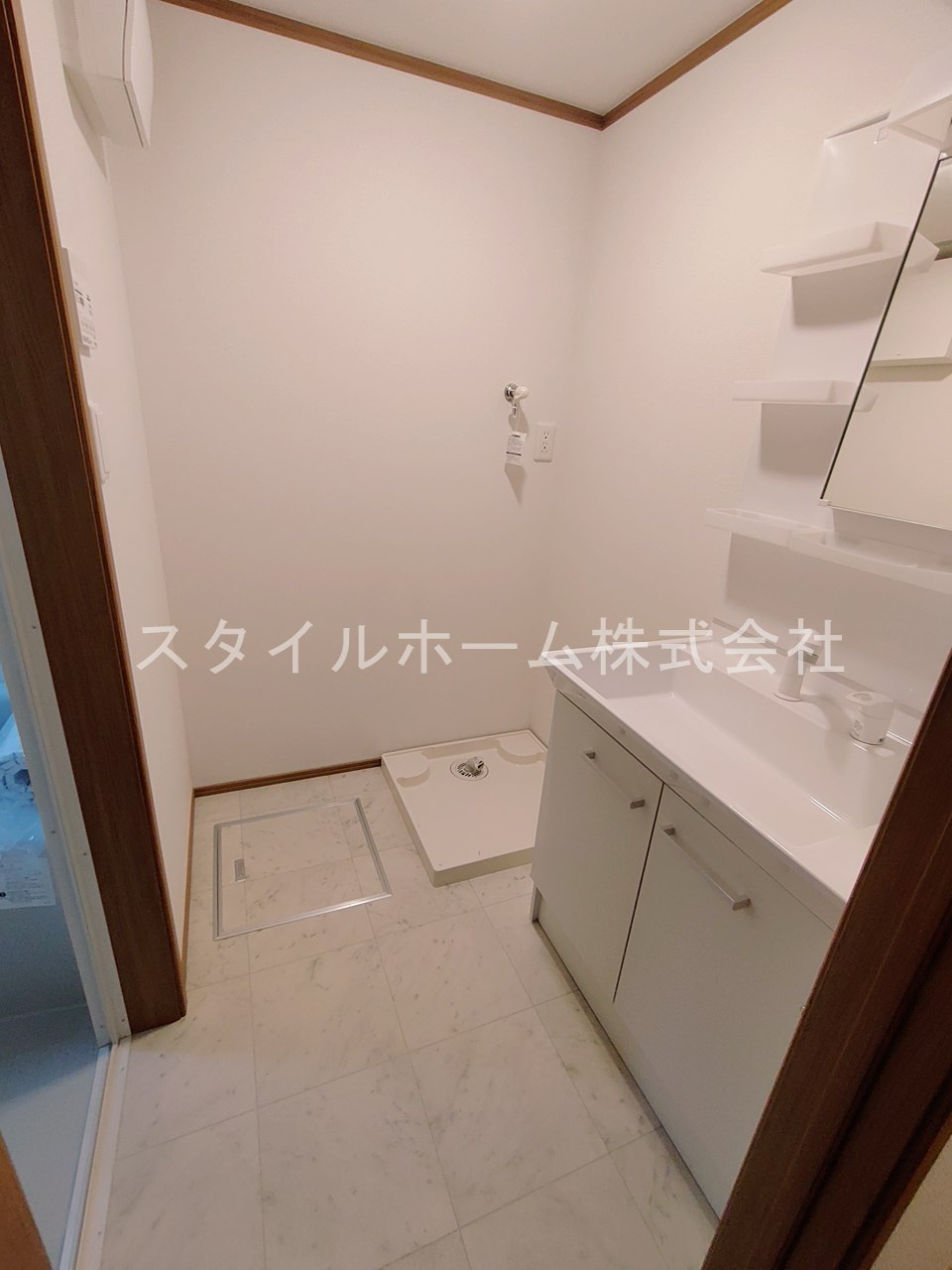 プランドール今宮の洗面所