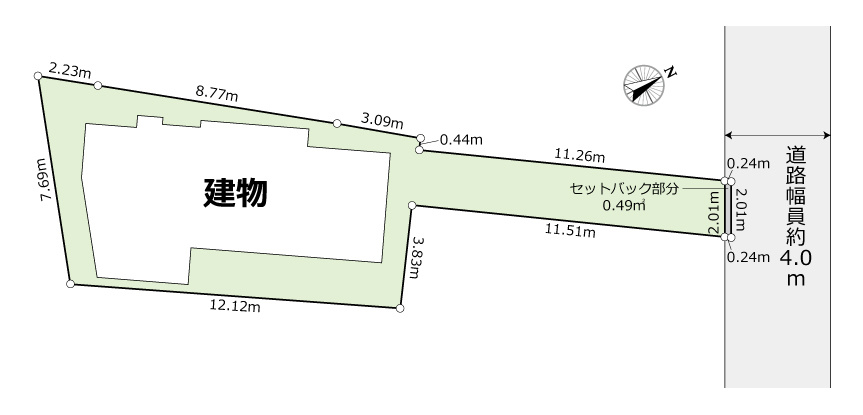 Northbell池袋の区画図