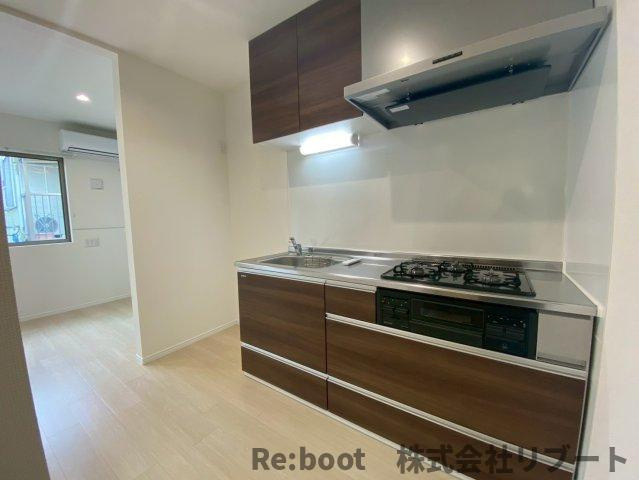 MOK-TERRACE GYOTOKU（モックテラスギョウトク）のキッチン