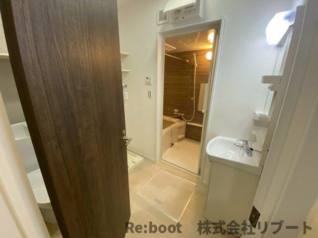 MOK-TERRACE GYOTOKU（モックテラスギョウトク）の洗面所