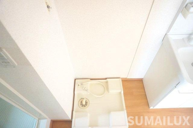 グリーンヒルズBの洗面所