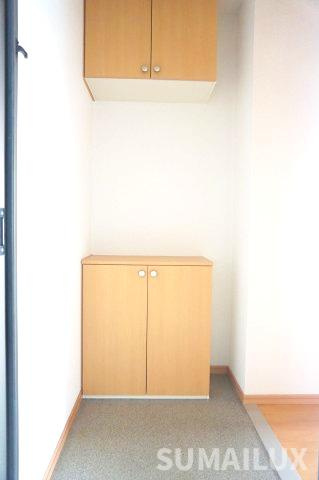 グリーンヒルズBの玄関