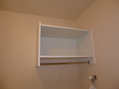 【洗面所】 | ナウリヴィエール | 洗濯機上棚