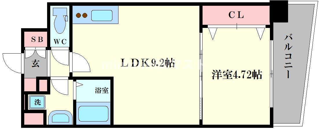 シェリロ神山の間取り