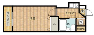 【間取り】 | クリオ武蔵新城弐番館