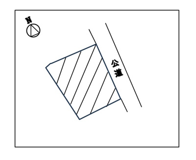 【区画図】 | 岡谷市長地小萩3丁目 売地 | 区画図