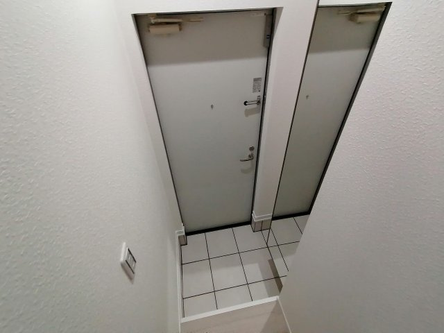 神戸市兵庫区菊水町４丁目のアパートの玄関|シューズボックス付き