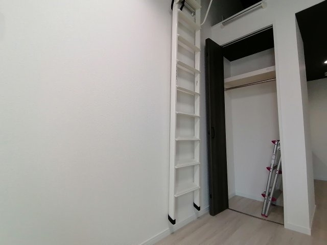 神戸市兵庫区菊水町４丁目のアパートの収納|クローゼット