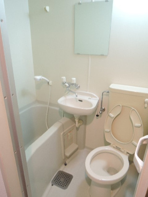 【浴室】 | マンションソーキⅡ | ※参考画像　別部屋になります。