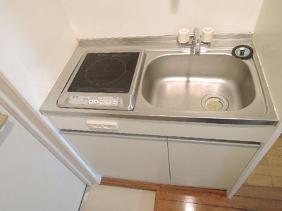 【キッチン】 | マンションソーキⅡ | ※参考画像　別部屋になります。