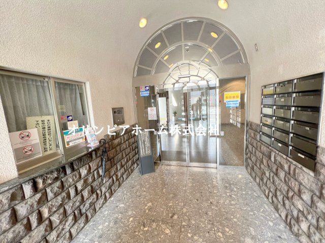 仲介手数料無料　ダイアパレス南砂町仙台堀公園　新規リノベーション　のエントランス