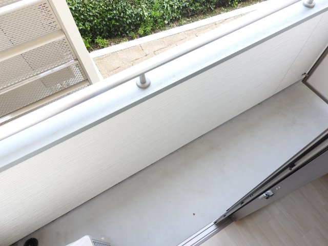 Signpost西時津YTのバルコニー