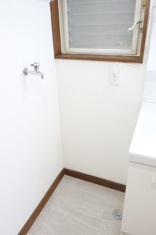 野口町戸建のその他|洗濯機置き場