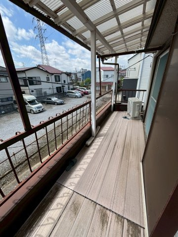 松戸市二十世紀が丘萩町　中古戸建のバルコニー