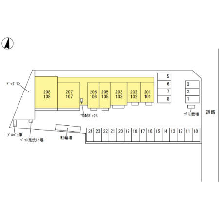 ルビアの区画図