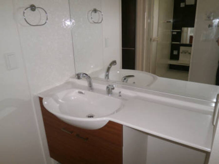 ガーデンハイツの独立洗面台|ガーデンハイツ201 洗面ｶｳﾝﾀｰ1200ｻｲｽﾞです