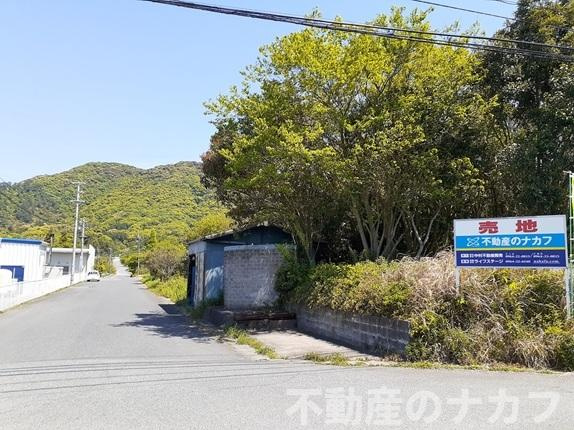 宇土市花園町の売地の外観