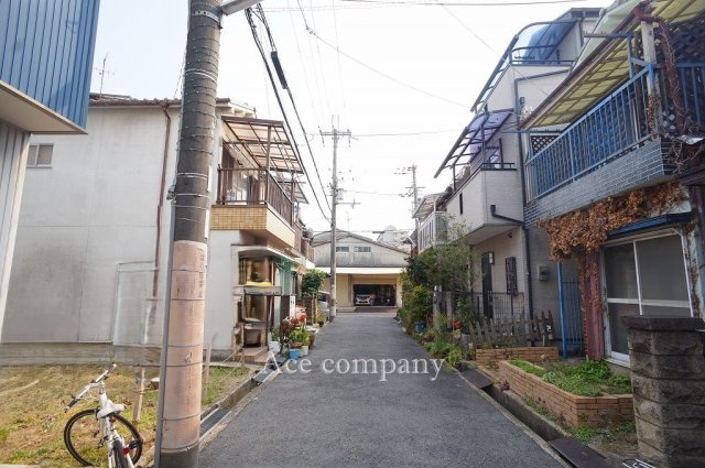 【前面道路含む現地写真】 | 平野区長吉六反3丁目 | 【前面道路：幅員約4ｍ】