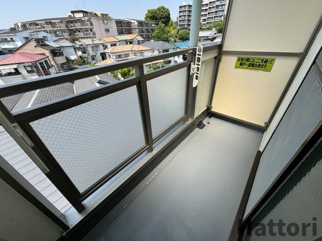 シャンヴェルジェ豊中Ⅰのバルコニー