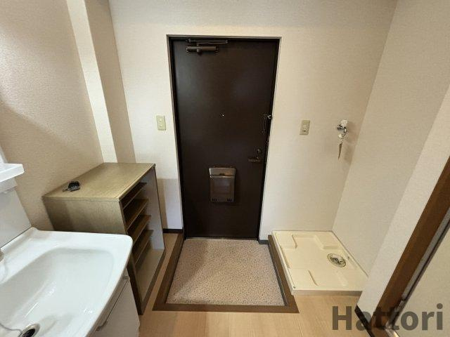 シャンヴェルジェ豊中Ⅰの玄関