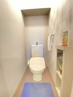 【トイレ】 |  コスモタウン森岡Ⅱ　　Ｂ棟 