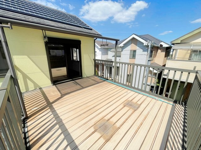 忠岡町忠岡北3丁目　中古戸建のバルコニー