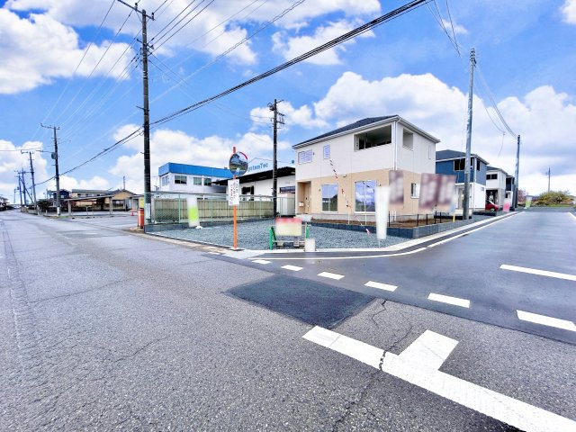 太田市藪塚町の前面道路含む現地写真|駐車が苦手な方にもおススメです♪