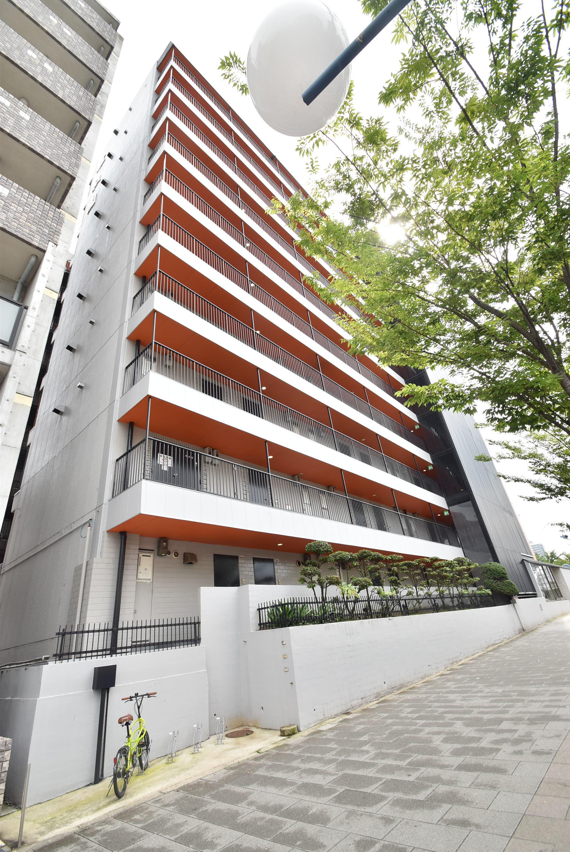 大阪市都島区網島町の賃貸マンションの外観