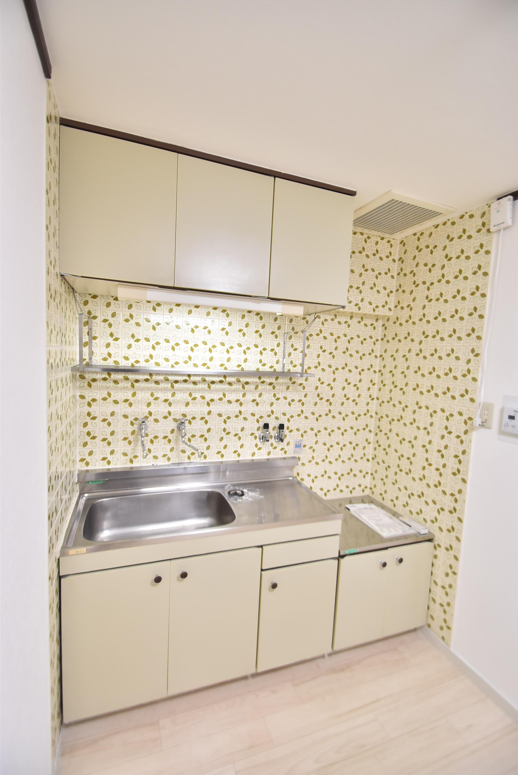 大阪市都島区網島町の賃貸マンションのキッチン