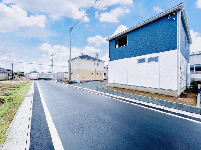 太田市藪塚町の前面道路含む現地写真|駐車が苦手な方にもおススメです♪