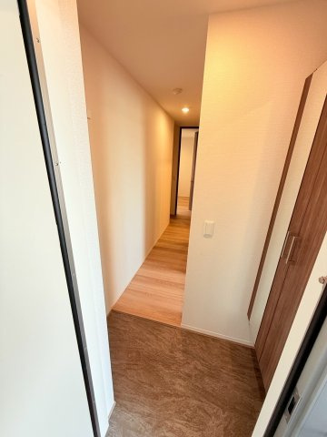 ロータスヒル　B棟の玄関