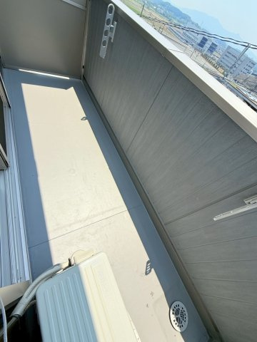 ロータスヒル　B棟のバルコニー