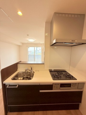 ロータスヒル　B棟のキッチン