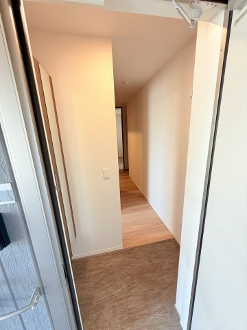 ロータスヒル　B棟の玄関