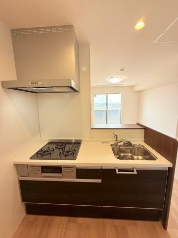 ロータスヒル　B棟のキッチン