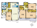 【間取り】 | 伊豆の国市原木　間取り図
