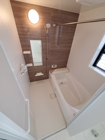 三郷市　小谷堀　新築戸建　全1棟の浴室|日々の暮らしに欠かせないお風呂です