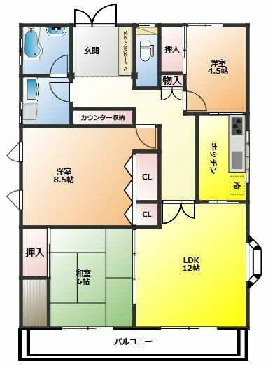 【間取り】 | 植竹町戸建て