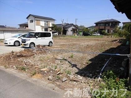 宇土市住吉町の売地の外観