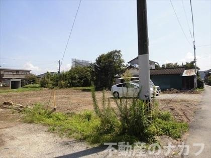 宇土市住吉町の売地の外観