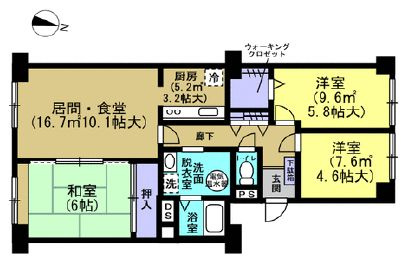 【間取り】 | 南32条グランドハイツ